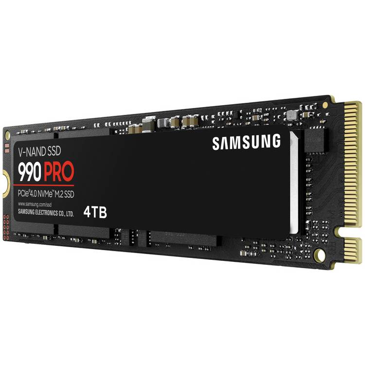 Samsung 990 PRO 4TB internal SSD, imported from the UK