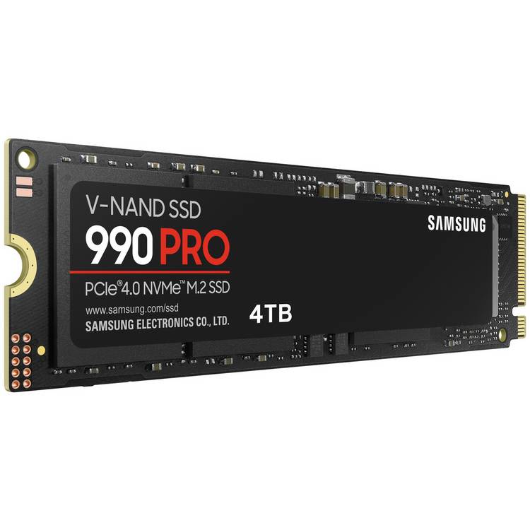 Samsung 990 PRO 4TB internal SSD, imported from the UK