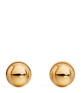 Harrods Alaïa Sphere Gold-Tone Metal Earrings - 28mm- Buy online at McGrocer