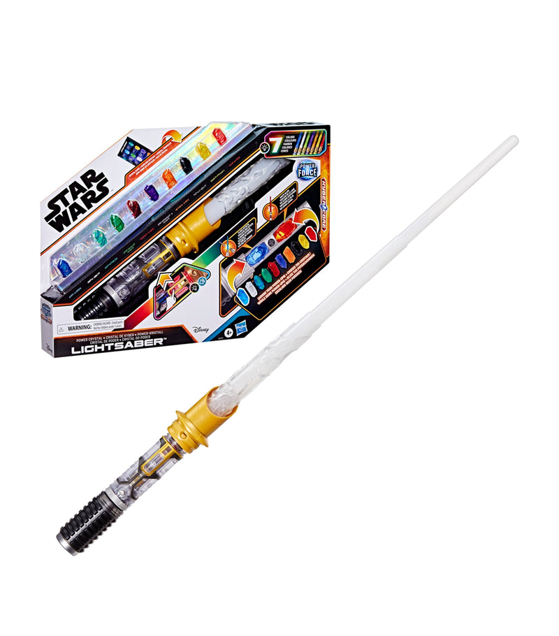 Star Wars Power Crystal Lightsaber toy (British brand)