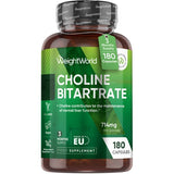 Superdrug WeightWorld Vegan Choline Supplement 714mg - 180 Capsules, 3 Months- Buy online at McGrocer