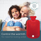 Beurer Soft Cosy heat pad, fleece electric pad (British brand)