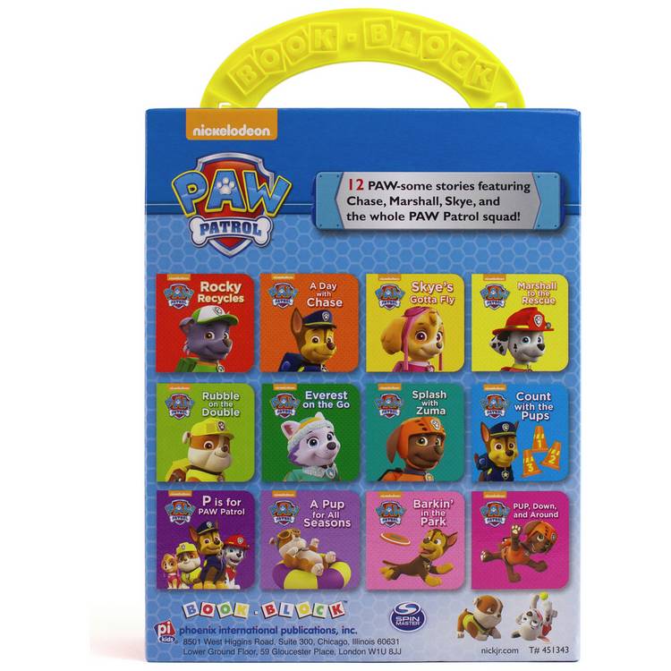PAW Patrol My First Library 12 board books set - British product