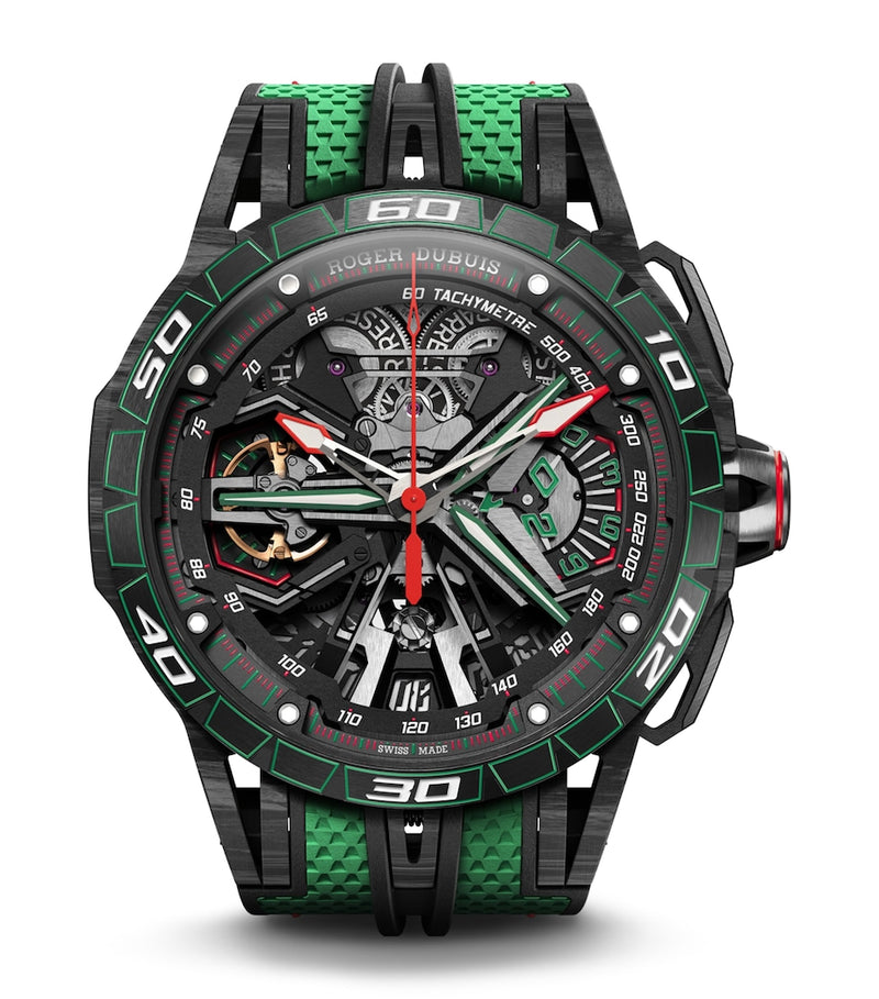 Roger Dubuis Excalibur Spider Flyback Chronograph watch 45mm, imported from the UK