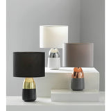 Argos Home touch table lamp in grey and copper, UK version