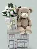Babyblooms babysett med Frankie Bamse kosedyr, importert fra Storbritannia