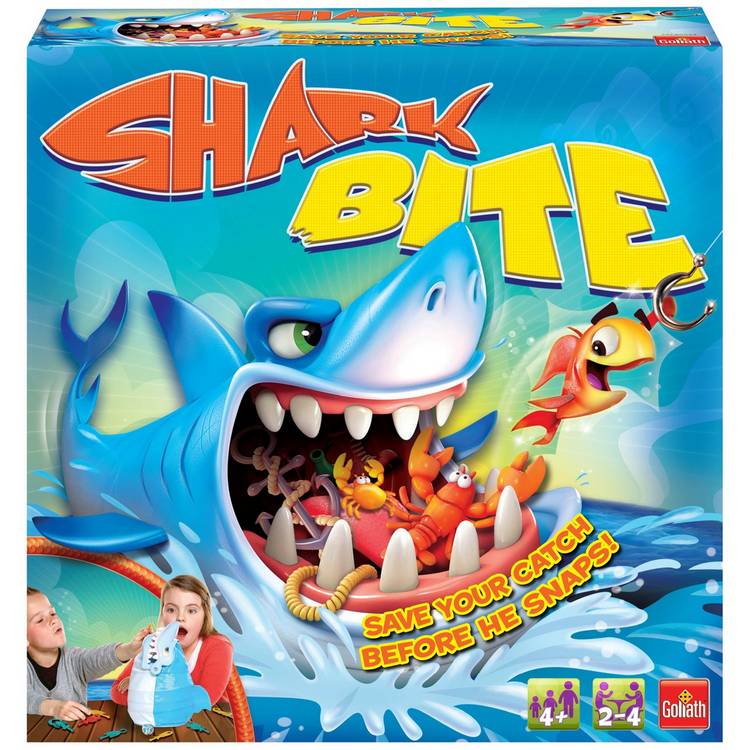 Goliath Games Shark Bite classic board game, UK version
