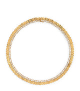 Harrods Suzanne Kalan Yellow Gold Diamond Golden Age Tennis Necklace 1.1cm Width- Buy online at McGrocer