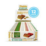 Holland & Barrett Diablo No Added Sugar Dubai Chocolate Bar 200g Pack of 12- Buy online at McGrocer