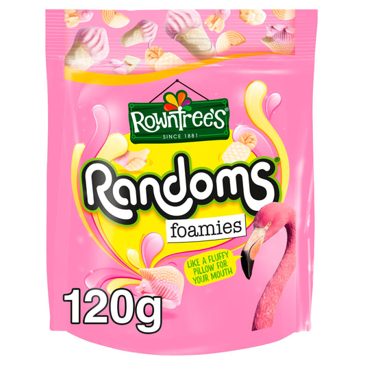 Rowntree's Randoms Foamies Sweets Sharing Bag 120g GOODS Sainsburys   