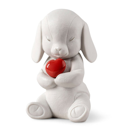 Harrods Lladró Buddy-Caring Puppy Porcelain Figurine 13cm- Buy online at McGrocer