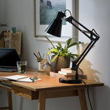 Argos Habitat Swing Arm Desk Lamp Matt Black- Buy online at McGrocer