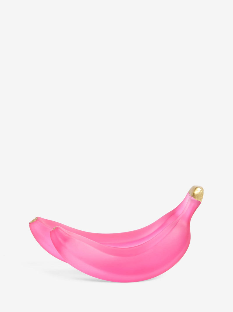 Rockett St George pink banana ornament 10x17x7cm, imported from the UK
