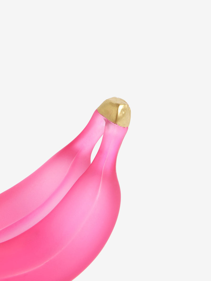 Rockett St George pink banana ornament 10x17x7cm, imported from the UK