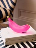 Rockett St George pink banana ornament 10x17x7cm, imported from the UK