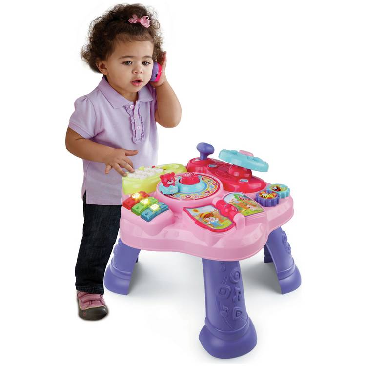 VTech Little Star activity table in pink - British product