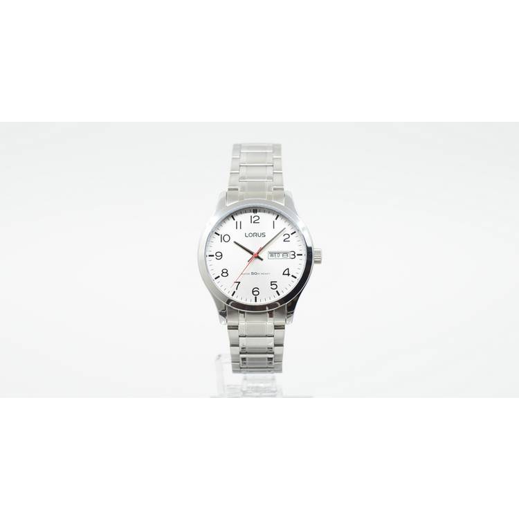 Lorus silver stainless steel bracelet watch, UK version