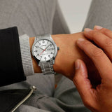 Lorus silver stainless steel bracelet watch, UK version