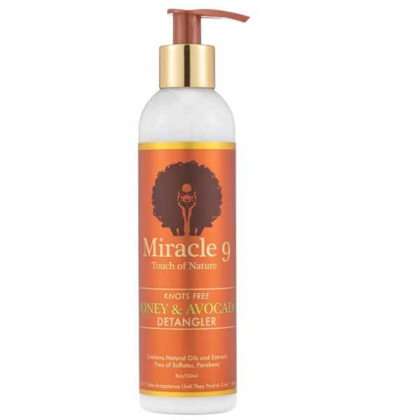Miracle 9 children's detangler with honey and avocado - imported from the UK