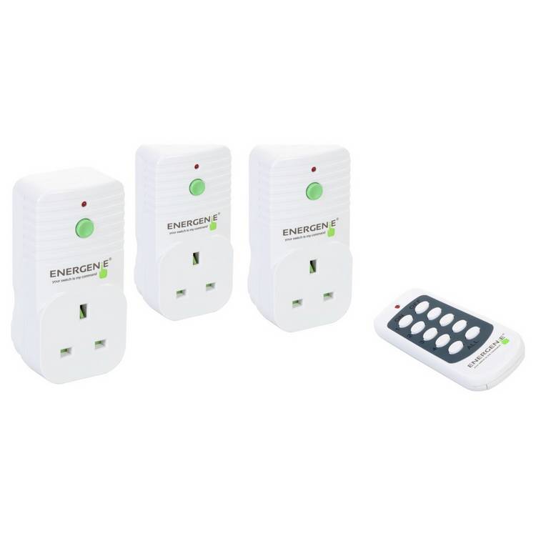 Energenie remote control plugs 3 pack, imported from the UK