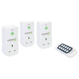 Energenie remote control plugs 3 pack, imported from the UK