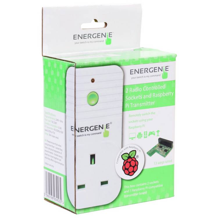 Energenie remote control plugs 3 pack, imported from the UK