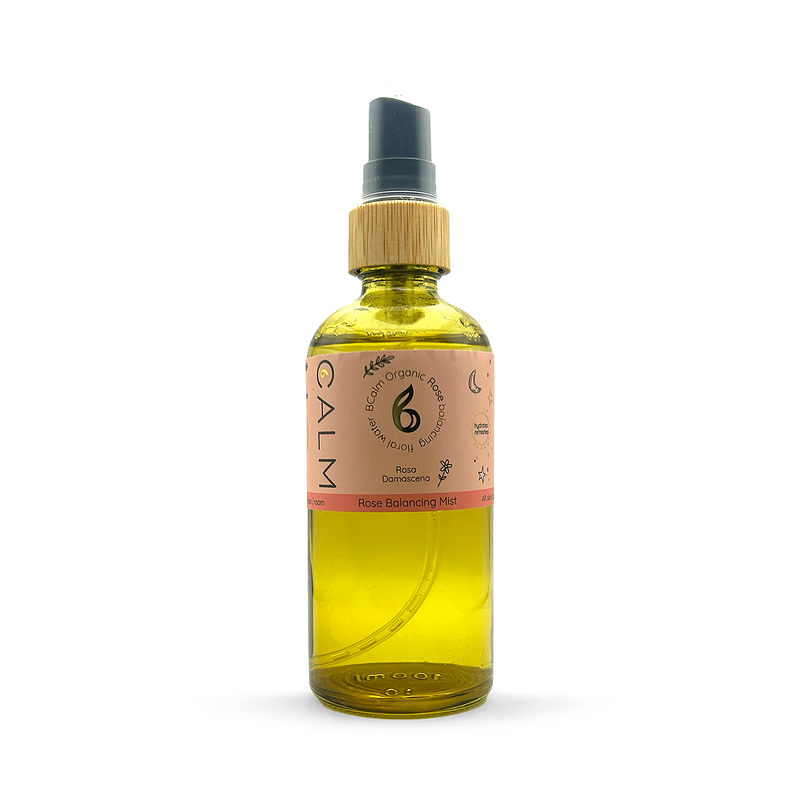 B Calm organic rose mist toner 100 ml, imported from the UK