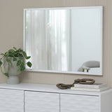 Argos Home Essentials White Wall Mirror 90x65cm- Buy online at McGrocer