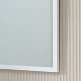 Home Essentials white wall mirror 90x65cm, imported from the UK