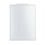 Home Essentials white wall mirror 90x65cm, imported from the UK