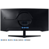 Samsung Odyssey G5 gaming monitor 34 inch, UK version