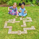 TP Giant Wooden Dominoes 28-tile set, UK version