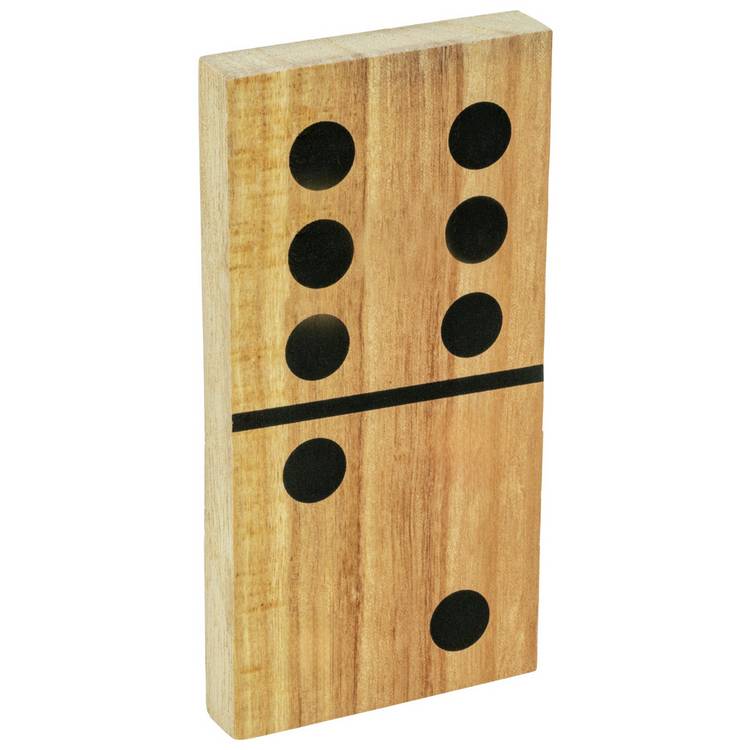 TP Giant Wooden Dominoes 28-tile set, UK version