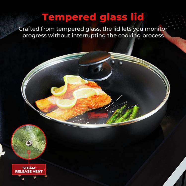 Tower Smart Start 28cm aluminium multi pan, imported from the UK