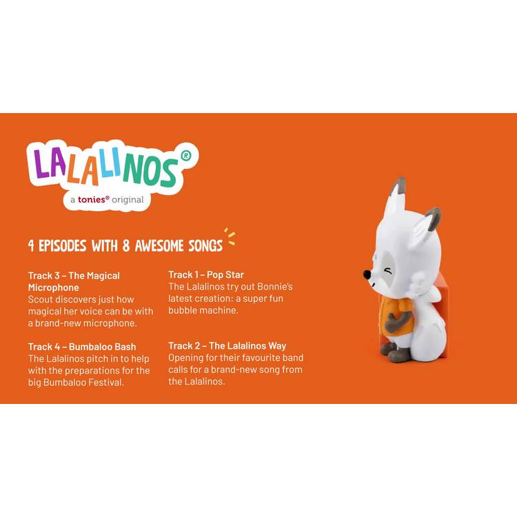 Tonies Akio Audio Tonie character from Lalalinos band, UK version