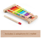 Fisher-Price wooden xylophone musical toy for toddlers (British brand)
