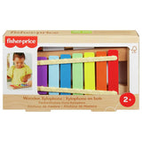 Fisher-Price wooden xylophone musical toy for toddlers (British brand)