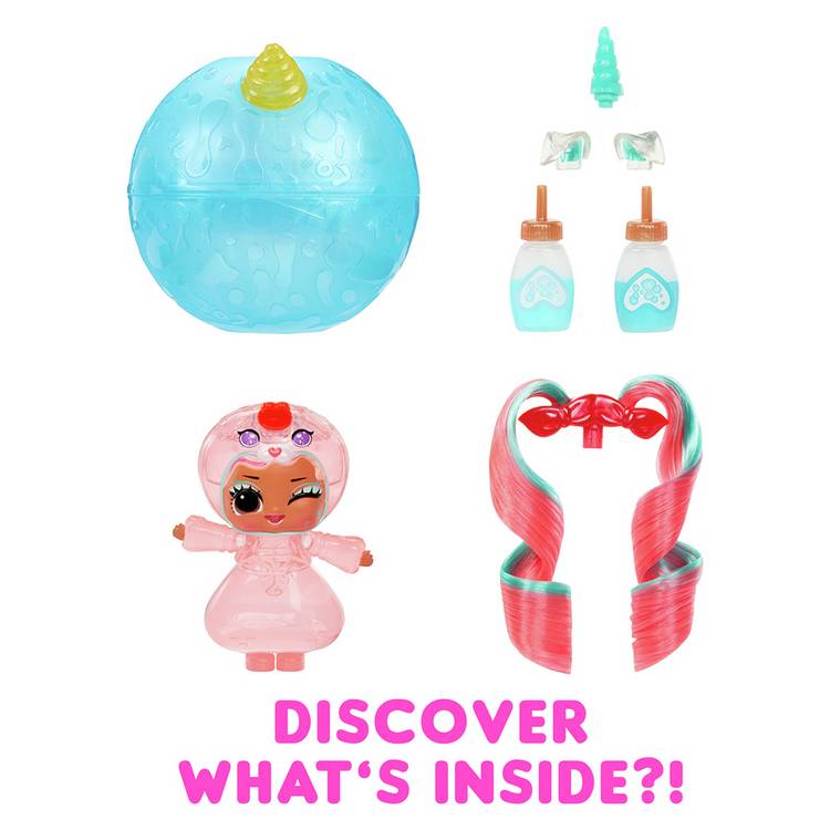 L.O.L. Surprise Unicorn Tots kit with translucent doll 10cm - British product