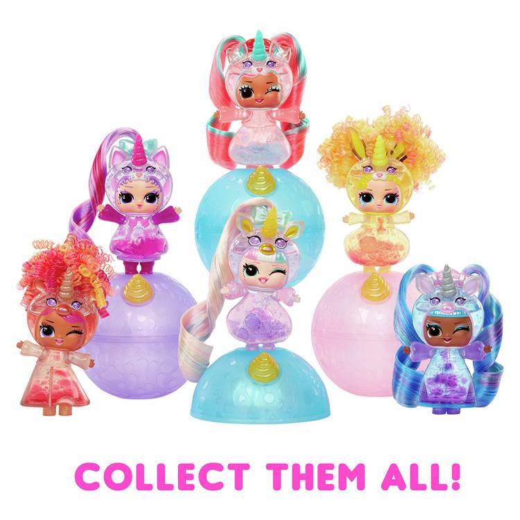 L.O.L. Surprise Unicorn Tots kit with translucent doll 10cm - British product