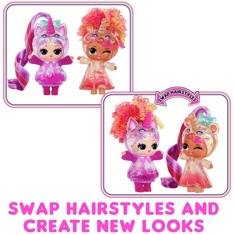 L.O.L. Surprise Unicorn Tots kit with translucent doll 10cm - British product