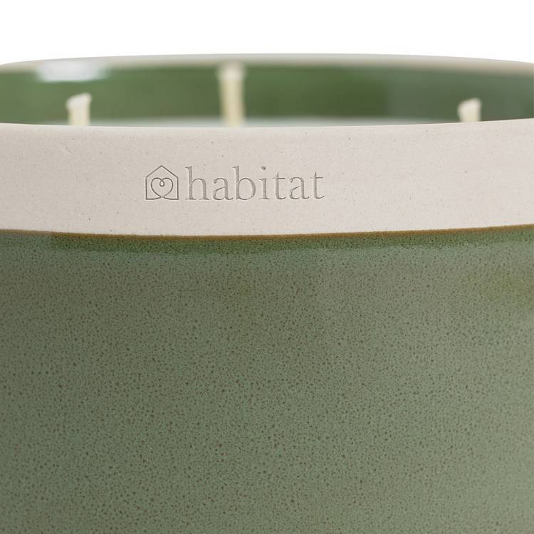 Habitat scented candle tomato leaf large, imported from the UK
