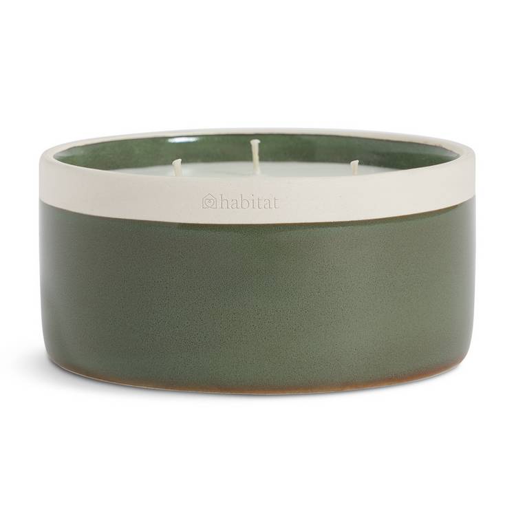 Habitat scented candle tomato leaf large, imported from the UK