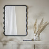 Argos Habitat Black Wiggle Wall Mirror - 86x66cm- Buy online at McGrocer