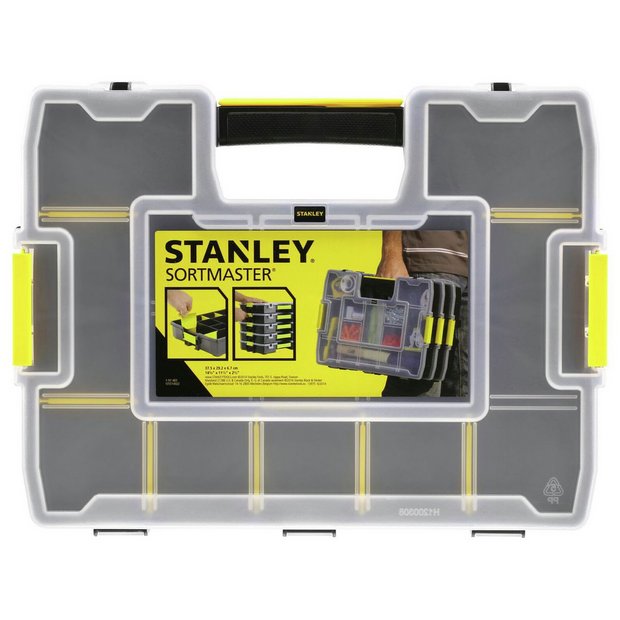 Stanley Sortmaster Junior Organiser 14 compartment storage - British product