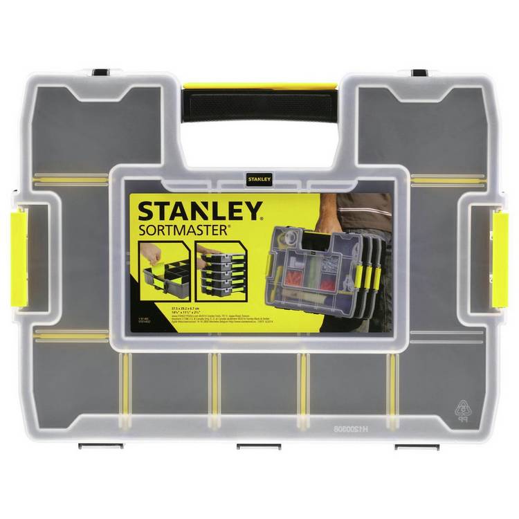Stanley Sortmaster Junior Organiser 14 compartment storage - British product