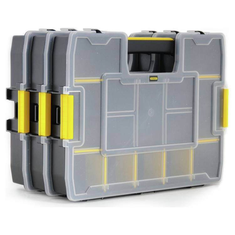 Stanley Sortmaster Junior Organiser 14 compartment storage - British product