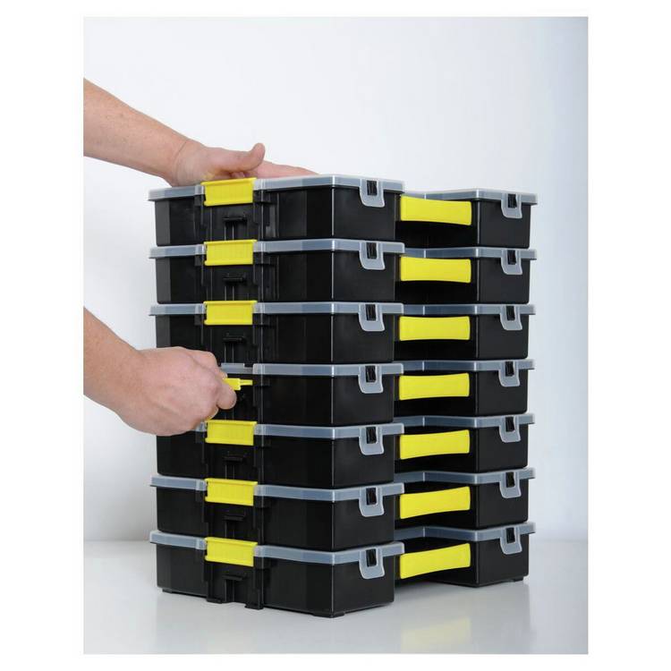 Stanley Sortmaster Junior Organiser 14 compartment storage - British product