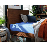 Argos Habitat Plain Cobalt Blue Fitted Sheet - King Size- Buy online at McGrocer
