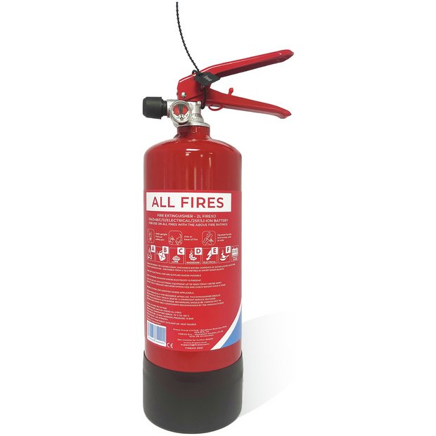 Firexo fire extinguisher 2 litre, UK version