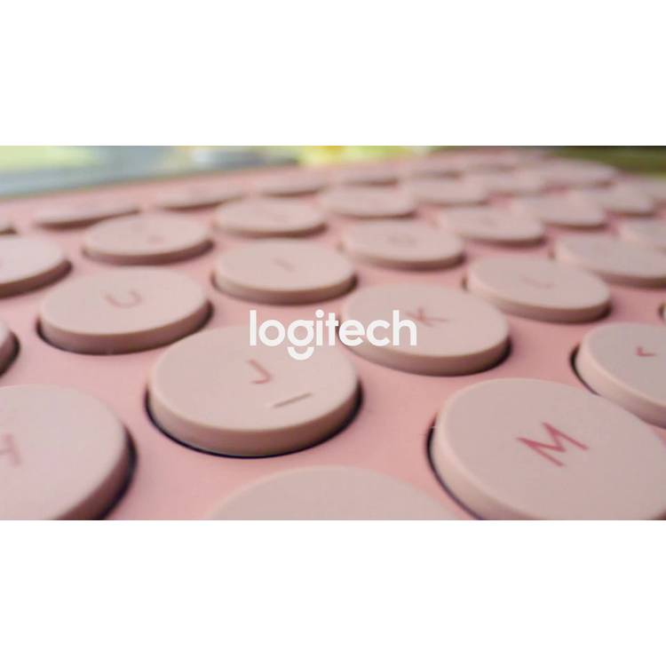 Logitech wireless keyboard Rose - imported from the UK
